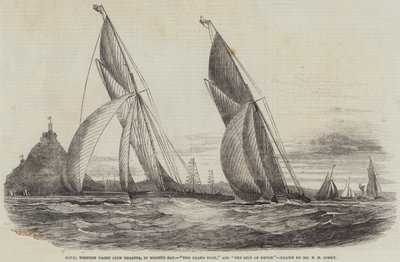 Regata del Royal Western Yacht Club, en Mount